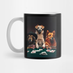 Poker Dogs Mug